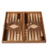 Backgammon en bois de wengé classique / Grand