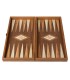Backgammon en bois de wengé classique / Grand