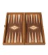 Backgammon en bois de wengé classique / Grand