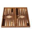 Backgammon en bois de wengé classique / Medium