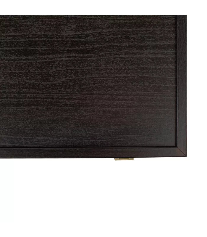 Backgammon en bois de wengé / Design classique