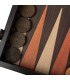 Backgammon en bois de wengé / Design classique
