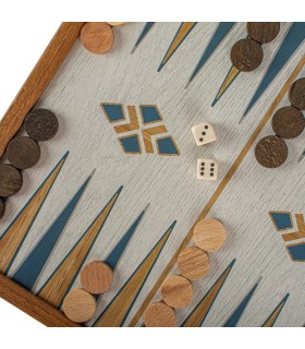 échecs et backgammon 2 en 1 de style classique