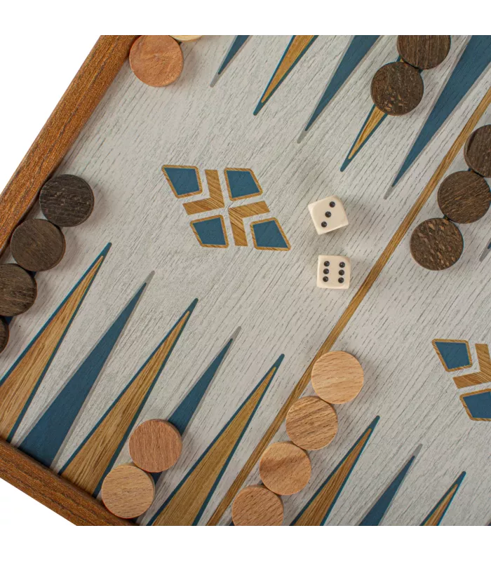 échecs et backgammon 2 en 1 de style classique