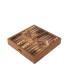 échecs et backgammon 2 en 1 de style traditionnel