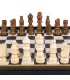 coffret échecs et backgammon 2 en 1 de style classique