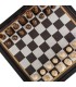 coffret échecs et backgammon 2 en 1 de style classique