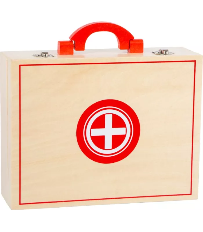 Mallette de docteur Bois naturel