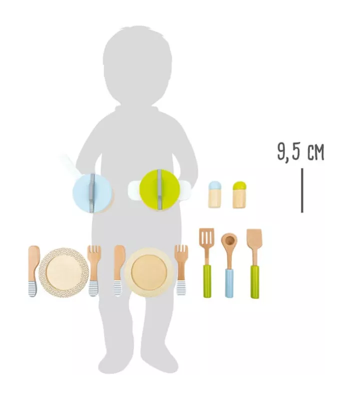 Service de table et lot de casseroles