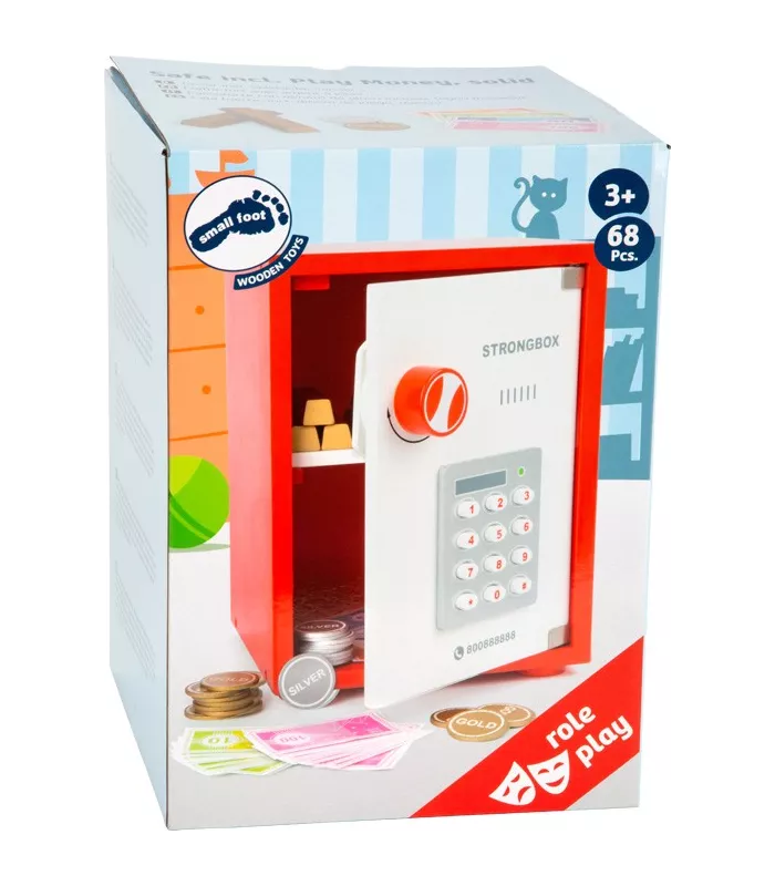 Coffre-fort avec argent