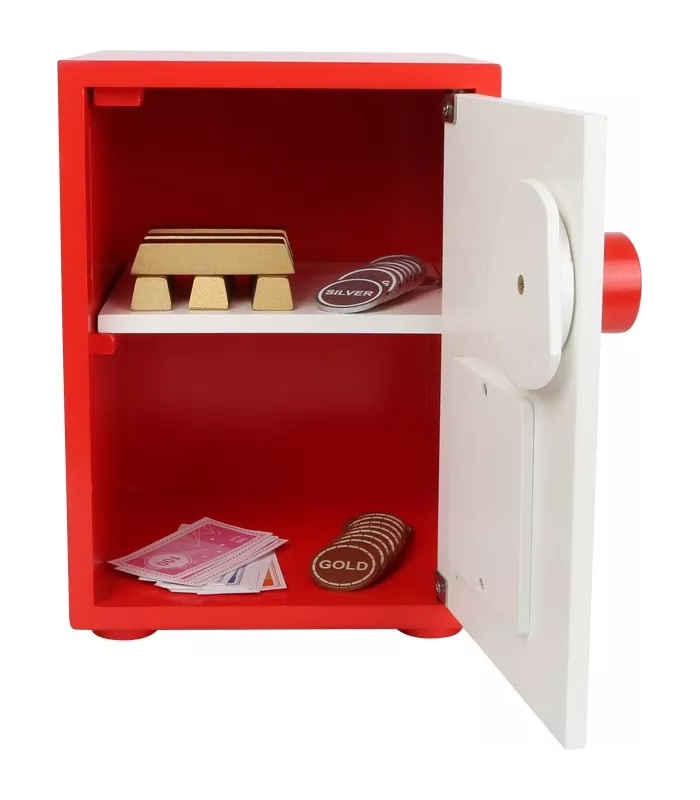 Coffre-fort avec argent