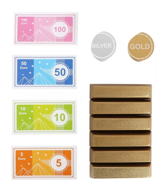 Coffre-fort avec argent