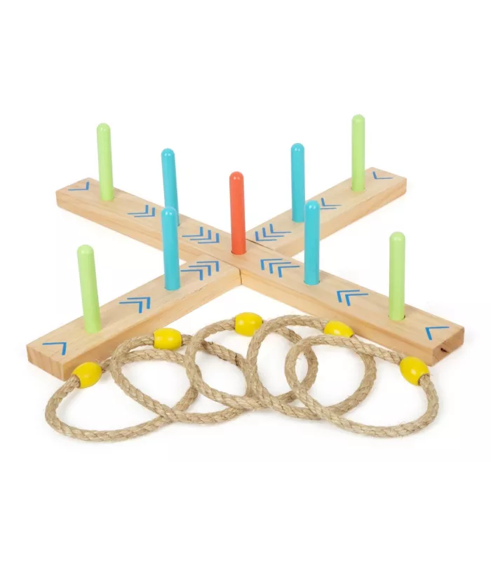 Jeu de lancer d'anneaux