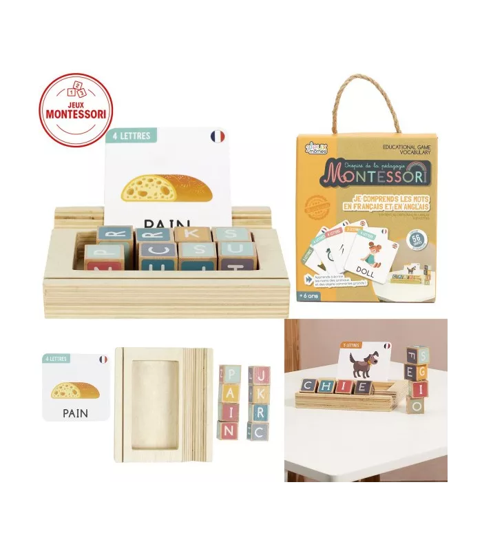 MONTESSORI - Je comprends les mots