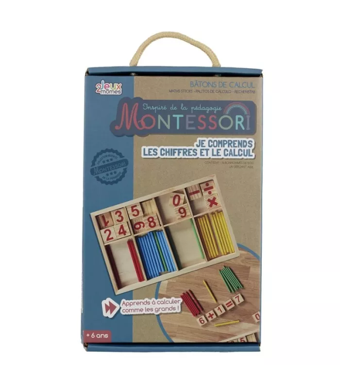 MONTESSORI - BATON DE CALCUL