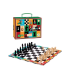 Echecs et Dames en mallette