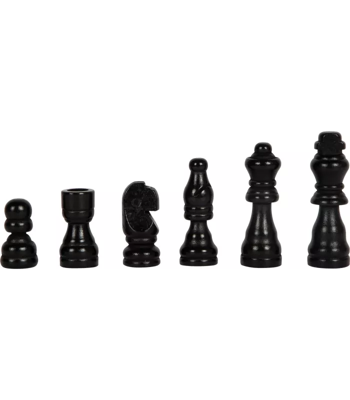 Kit de jeux Echecs, dames & jeu du moulin