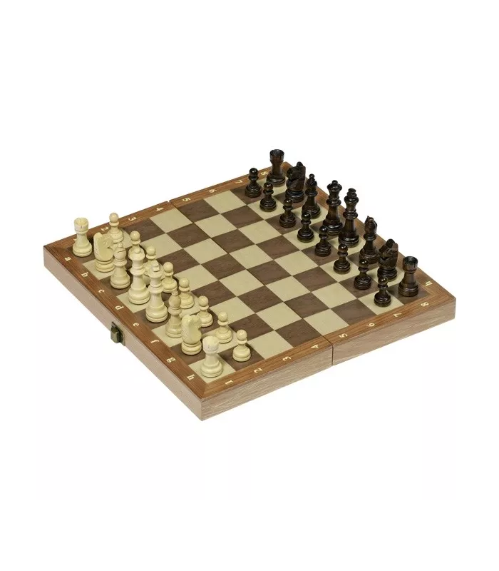 Jeu d'échecs pliable 30 x 29,5 cm