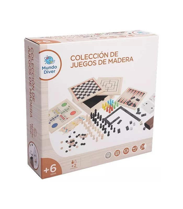 Coffret de jeu en bois
