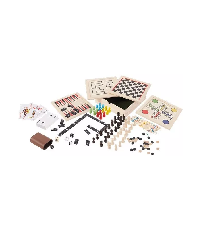 Coffret de jeu en bois