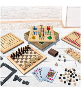 Coffret de jeu en bois