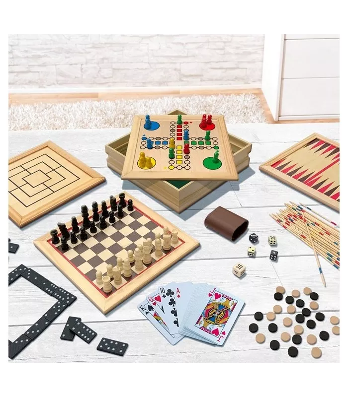 Coffret de jeu en bois