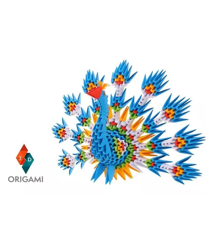 ORIGAMI 3D – Paon